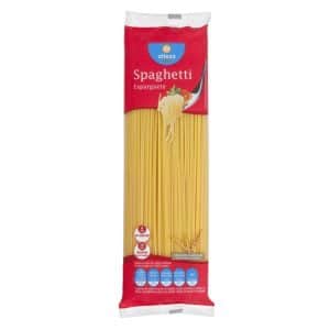 paquete de spaghetti de 500 gramos
